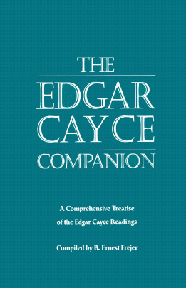 Cover image for The Edgar Cayce Companion